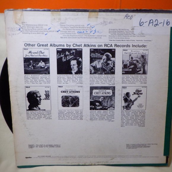 ~~~ CHET ATKINS ~~~ Pickin My Way - Picture 2 of 2